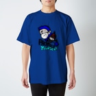 TOMMY★☆ZAWA　ILLUSTRATIONのProtect Yourself (ブルー) Regular Fit T-Shirt