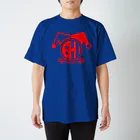 HAJIME73の青のクラウン スタンダードTシャツ