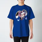 🤍一ノ瀬 彩 🐇⸒⸒ suzuri支店🤍の一ノ瀬彩ちびｷｬﾗ【ﾆｺｲｽﾞﾑ様Design】 スタンダードTシャツ