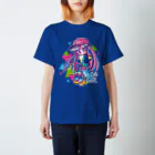 ＴＡＭ＋α◆SUZURIのネオンガール Regular Fit T-Shirt