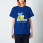 とんちピクルスのdjlele文字白 Regular Fit T-Shirt