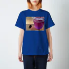 星野敬児(つぼぼ)の玲瓏（レイロウ～黒曜石の激レアさん～）と色の変わるネモフィラカラーのレモンティー Regular Fit T-Shirt