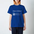 omivのブルースクリーン (win10) スタンダードTシャツ