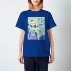 kaoru_littieのBlue cherry スタンダードTシャツ