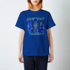 なで肩うさぎの美香堂のJAUNEBALT CANARY:blue スタンダードTシャツ