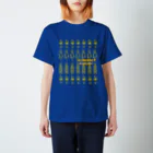 なで肩うさぎの美香堂のJAUNEBALT CANARY type:B blue スタンダードTシャツ