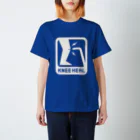 2BRO. 公式グッズストアの白「KNEE HEAL」濃色Tシャツ スタンダードTシャツ