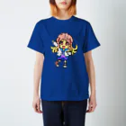 アニクロス(suzuri店)のクロスちゃん(デフォルメ) スタンダードTシャツ