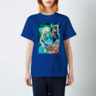 GECKO-SO-SINGのパワーストーン『パイライトインクォーツ』 Regular Fit T-Shirt