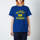 DE2M TのGLORY TO UKRAINE/ウクライナに栄光あれ Tシャツ (ST100-2007SS) Regular Fit T-Shirt