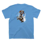 -BRIGHTS-のスケボー犬のおでかけ！skateboarding dog Regular Fit T-Shirtの裏面