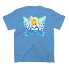 Angel channeling Art 天使のお部屋の大天使ミカエル両面印刷 スタンダードTシャツの裏面