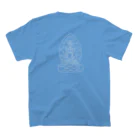 【公式】天城温泉 禅の湯　の(表)zen.(裏)観音様ラフ画 スタンダードTシャツの裏面