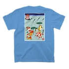 Rigelの金魚づくし にはかあめんぼう Regular Fit T-Shirtの裏面