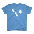 マッハモフモフの空を飛ぶハト スタンダードTシャツ