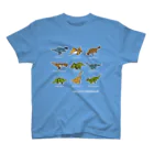 muneji_origamiのORIGAMI DINOSAUR スタンダードTシャツ