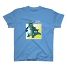 西廻りのサメとシャチのぬいぐるみ（Croc a smile!） Regular Fit T-Shirt