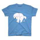 Big Dog Luckのふんばる犬-グレートピレニーズ2 Regular Fit T-Shirt