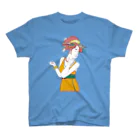 Oedo CollectionのFancy Girl(no bg)／濃色Tシャツ Regular Fit T-Shirt