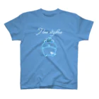 どるちぇ＊うさぎの《ネオンシリーズ》＊I love sky blue*べあ＊ スタンダードTシャツ