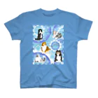 Airy BlueのFive colors of Shetland Sheepdogs.～Turquoise～ スタンダードTシャツ