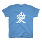 戦国神社 -戦国グッズ専門店-の直江兼続/前立て/愛染明王/ホワイト Regular Fit T-Shirt