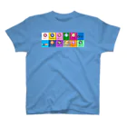 IOST_Supporter_CharityのIOST【迷彩ロゴ】カラフルデザイン Regular Fit T-Shirt