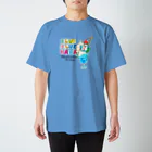 オカメインコだらけ×オキナインコまみれのオキナインコくりーむソーダ　オキナインコブルー Regular Fit T-Shirt