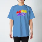 うんぽこ☆ピーナッツのラーメンずるずる俱楽部　文字だけ Regular Fit T-Shirt