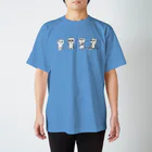 ノートのはじっこのねこの４兄弟 スタンダードTシャツ