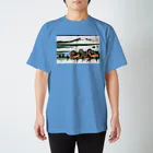 寿めでたや(ukiyoe)の葛飾北斎_冨嶽三十六景　駿州大野新田 Regular Fit T-Shirt