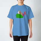 nins・にんずの人魚のモルモット スタンダードTシャツ