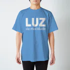 camaci_mvのLUZ da mocidade（白タイポ） Regular Fit T-Shirt