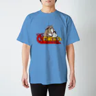 マツザキユキのやさしいばん馬のおじさんとペンギンヒナちゃん Regular Fit T-Shirt