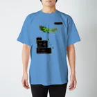 256graphの都道府県ワールドマップ スタンダードTシャツ