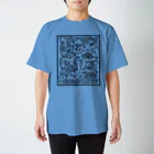 PB.DesignsのPassing Tree 透過・黒線 スタンダードTシャツ