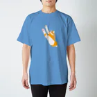 うちのねこの茶白猫　飛 Regular Fit T-Shirt