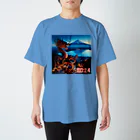 Gu--mimiの*Gu~mimi*2024富士と辰 Regular Fit T-Shirt