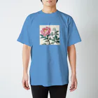 bigbamboofamilyの牡丹　その三 Regular Fit T-Shirt