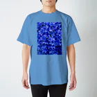 moon💎✨の🔵🔵あじさいブルー🔵🔵 スタンダードTシャツ