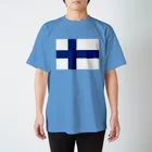 お絵かき屋さんのフィンランドの国旗 スタンダードTシャツ