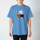 えーしょん【アザラシ・将棋】の龍馬とアザラシ（将棋） スタンダードTシャツ