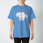 Big Dog Luckのふんばる犬-グレートピレニーズ2 Regular Fit T-Shirt