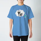 親子ペアで着れるTシャツSHOPのプリントTシャツ”電波全開” Regular Fit T-Shirt