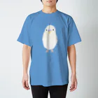 sucre usagi (スークレウサギ）の白いインコさん スタンダードTシャツ