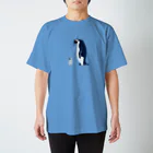 nachau7の皇帝ペンギン親子 スタンダードTシャツ