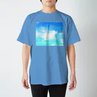 錆猫の館の空翔ける天使 Regular Fit T-Shirt