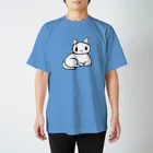 いるー/noroiruの白ちゃんネコ スタンダードTシャツ