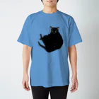 小田隆の黒猫2 スタンダードTシャツ