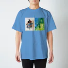 ふっかふっかひゅーんのひと　と　いろ スタンダードTシャツ